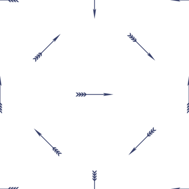 Tasarım projeleri için bohem okları olan kusursuz vektör deseni