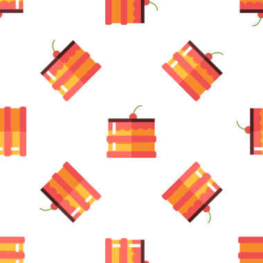 Pasta desensiz tasarım, fırın temalı tekrarlayan öge