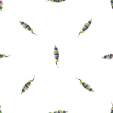 Beyaz arkaplan vektöründe parlak tüylü pürüzsüz desen