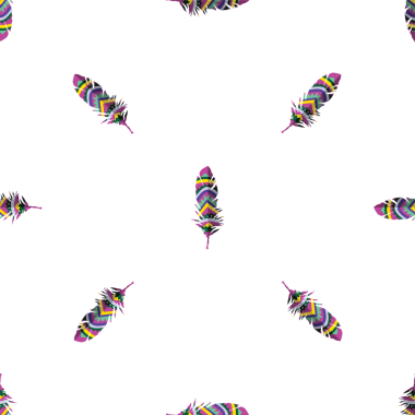 Parlak tüyleri olan kusursuz desen, kumaş ve arka planlar için zarif tasarım.