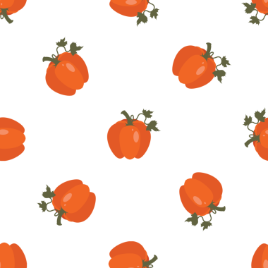 Sonbahar ve cadılar bayramı dekoru için şekillendirilmiş balkabaklarıyla kusursuz desen