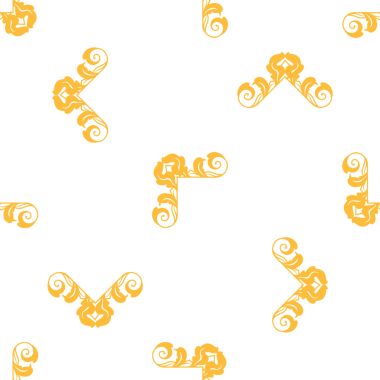 Çiçek süslemesi arka plan için pürüzsüz desen, eski tarz tasarım