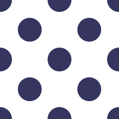 Beyaz arka planda lacivert benekli pürüzsüz desen