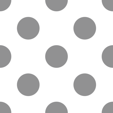 Beyaz arkaplan dizaynı üzerinde gri daireler olan kusursuz desen