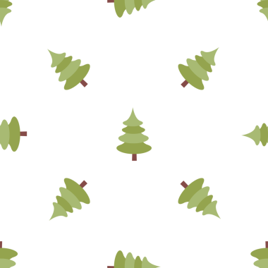 Kış tatili arkaplanları ve duvar kağıtları için kusursuz noel ağacı deseni tasarımı