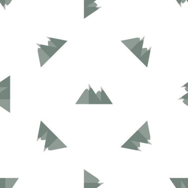 Karla kaplı dağ tepelerini gösteren kusursuz desenli resimleme