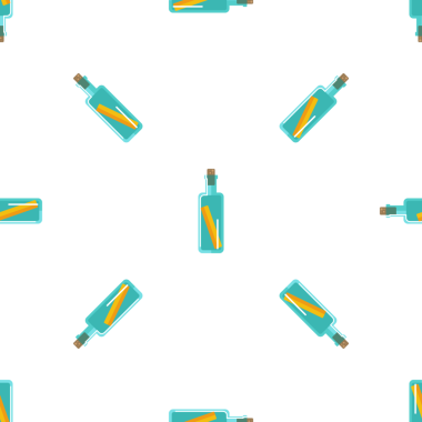 Şişedeki kusursuz mesaj kalıbı gizemi ve keşfi sembolize ediyor.