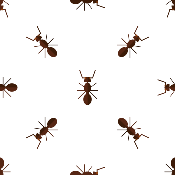 Karınca desensiz tasarım çizimi