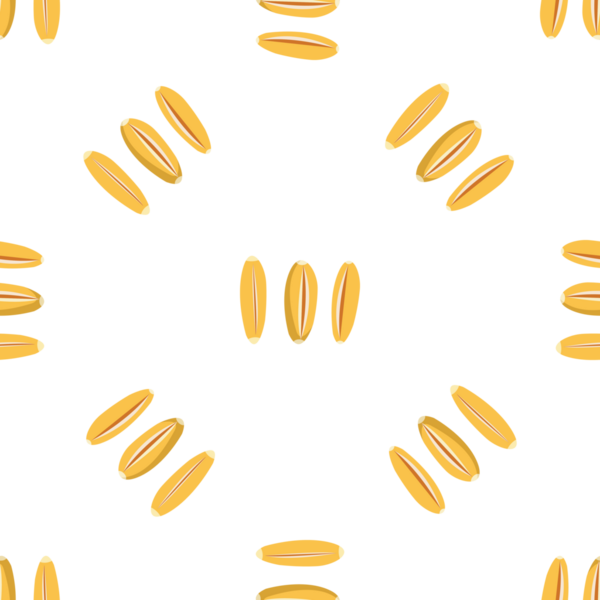 Tarımsal tasarım projeleri için kusursuz buğday taneleri deseni