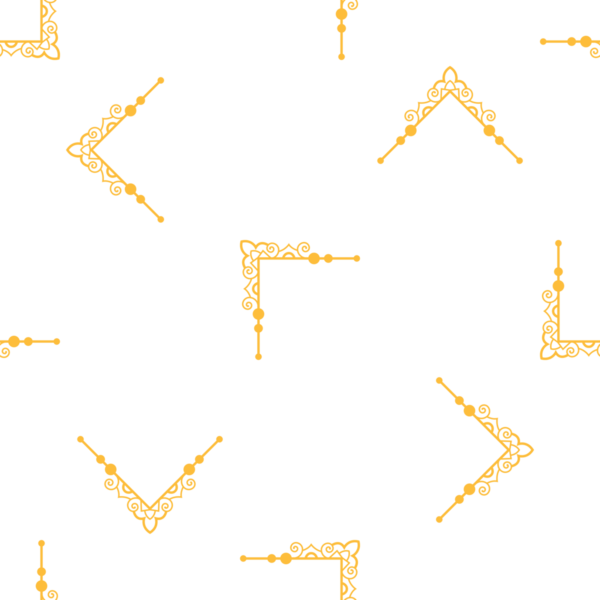 Dekoratif elementler için zarif, altın bir köşe.