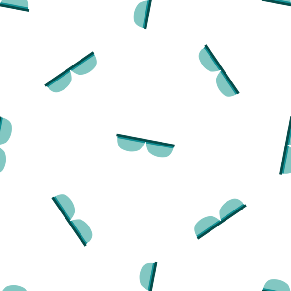 Yaz teması için mükemmel güneş gözlüğü vektör tasarımı deseni