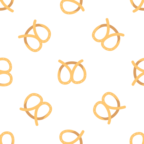 Yumuşak krakerli kusursuz desen, geleneksel Alman hamur işleri.