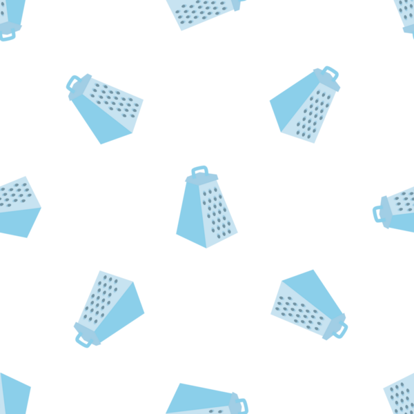 Modern mutfak konsepti için sevimli rendeleyicilerle kusursuz vektör deseni