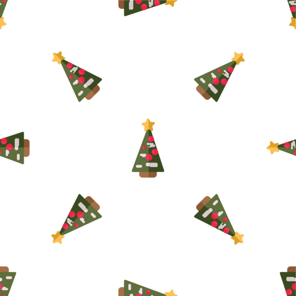 Şenlik arka planında en az ağaçla kusursuz noel deseni