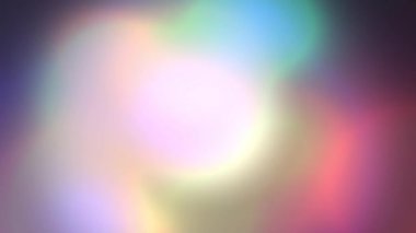 Pastel Bokeh Işığı Soyut Arkaplan Yumuşak Renkli Bulanık