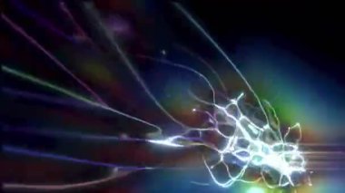 Bokeh ile soyut arkaplan