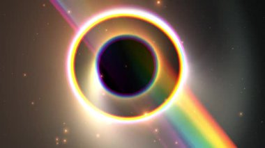 Soyut renkli galaksi arka plan