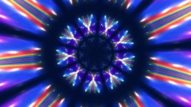 Kaleydoskop geçmişi. Projeleriniz için soyut fraktal illüstrasyon