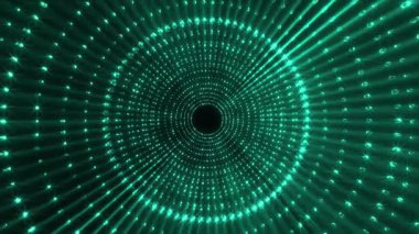 Parlayan parçacıkların soyut arka planı.