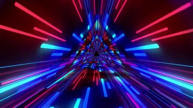 Soyut renkli parlak neon arkaplan. Neon hatlarının neon ışıklı arka planı. Neon hatları. neon ışığı.