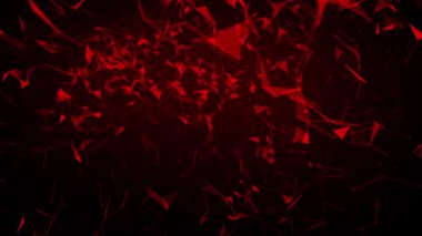 siyah parçacıklı kırmızı arkaplan