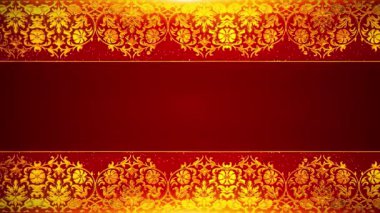 arka plan ile altın süsleme