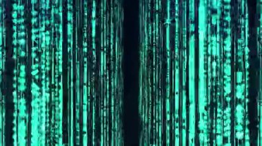 Parlak çizgileri olan soyut bir arkaplan. 3d oluşturma.