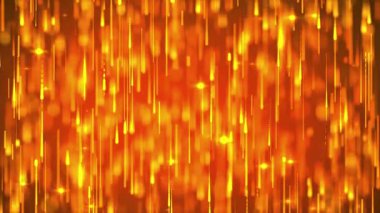 Canlı turuncu ışığın yer aldığı soyut bir görüntü, koyu bir arkaplanda iz bırakır. Dinamik şablon, modern ve dijital tasarım projeleri için mükemmel bir enerji ve hareket hissi yaratır..