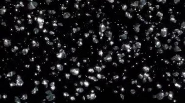 Düşen kar ile soyut arkaplan