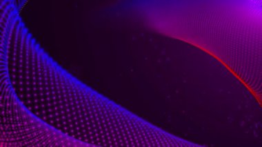 neon dalga çizgileri arka plan