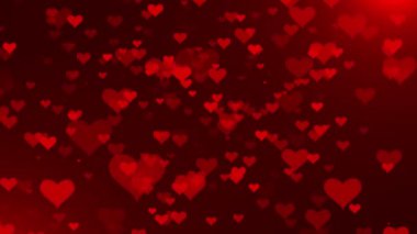 Sevgililer günü kalpleri arka plan