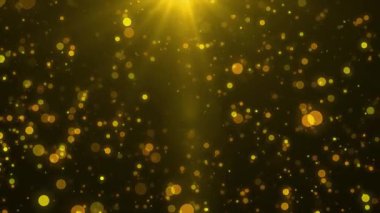 Bokeh ile soyut bir arkaplan. Yumuşak ışık odaklı noktalar.