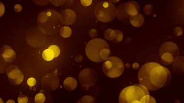 Bokeh özgeçmişi. Soyut altın bokeh ışıkları