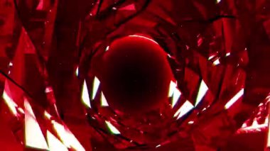 Soyut dijital fraktal desen.