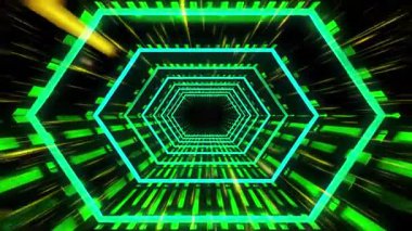 Parlak çizgilerin soyut arkaplanı