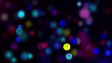 Bokeh ışıkları ile bulanık arkaplan