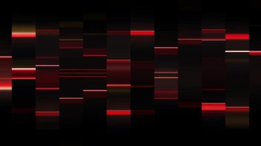 Bu resim, modern teknoloji ve dijital tasarımı cesur ve çarpıcı bir görsel efektle temsil eden kırmızı ve siyah bir dijital şebeke deseni içerir..