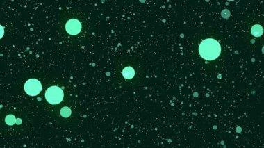 Bokeh ışıkları ile yeşil ve kırmızı arkaplan