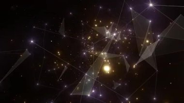 Hayali bereketli fraktal doku oluşturulmuş resim soyut arkaplan