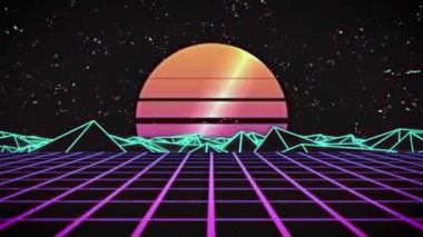 soyut neon arkaplan.