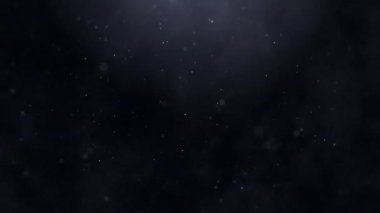 Yıldızlı gece gökyüzü ve arka planda nebula