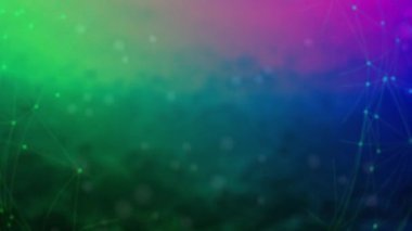 Bokeh ile soyut bir arkaplan. Yumuşak ışık odaklı noktalar.