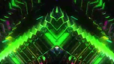 soyut kaleydoskopik arkaplan rengarenk ışık