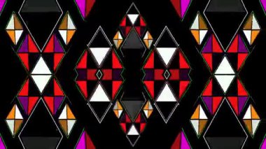 çok renkli soyut bir kaleydoskop arkaplanı