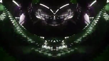 soyut arkaplan, fütürist teknoloji illüstrasyonu