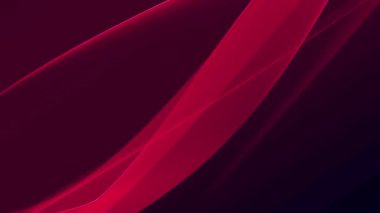 Kırmızı ve mor tonlarında akan çizgiler ve gradyanlar içeren canlı bir soyut tasarım dinamik bir görsel efekt yaratır..