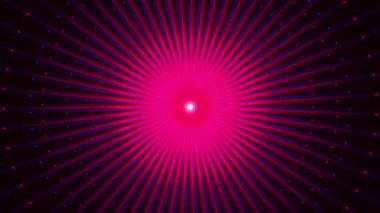 Merkezi bir noktadan yayılan ve dinamik bir görsel etki yaratan canlı bir radyal desen..