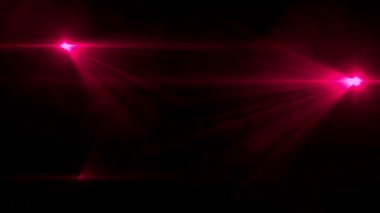 Kırmızı noktalı bir lazer işaretleyici ışının biçimlendirilmiş grafik gösterimi.