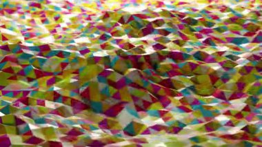 Yaratıcı illüstrasyonun 3 boyutlu canlandırması