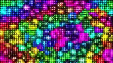 Soyut renkli geometrik sanat arkaplanı